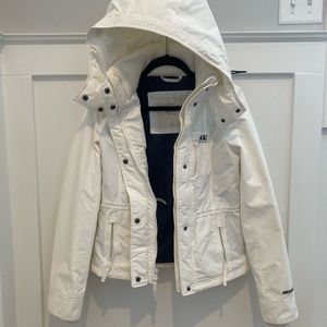 Abercrombie Ivory Winter Coat